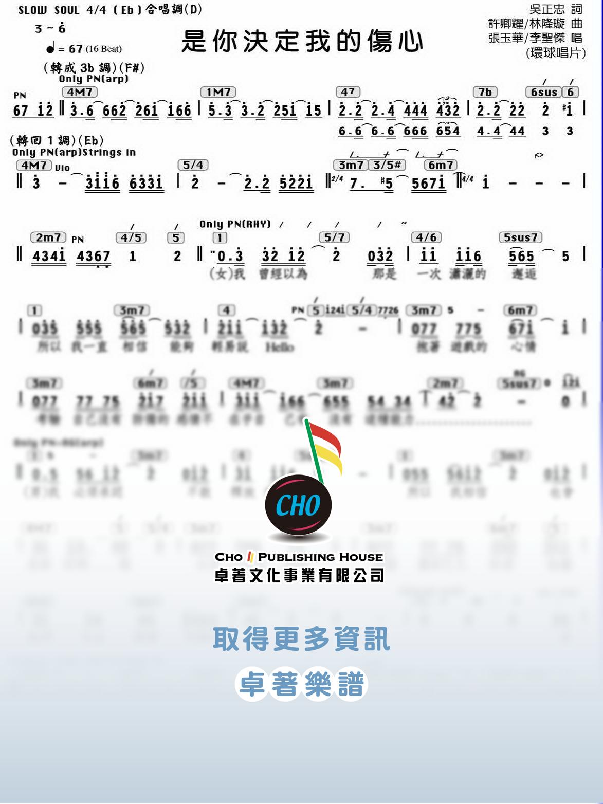 是你決定我的傷心